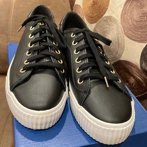 ☀️Keds Crew Kick Alto Lea Black Cool Sneakers ☀️